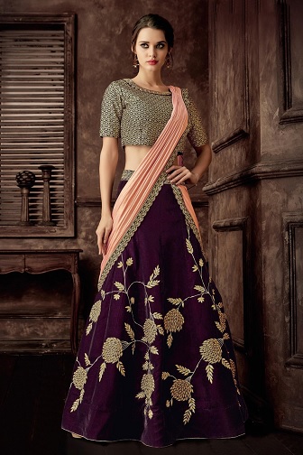 35 Beautiful Collection Lehenga Saree Designs for High End Occasions