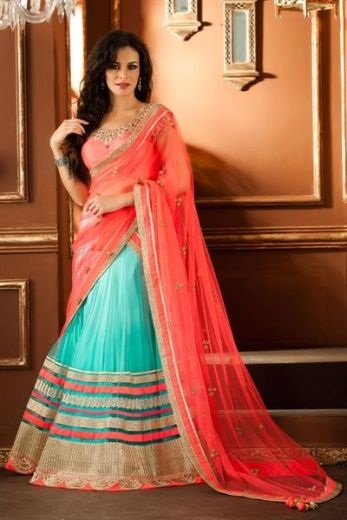 35 Beautiful Collection Lehenga Saree Designs for High End Occasions