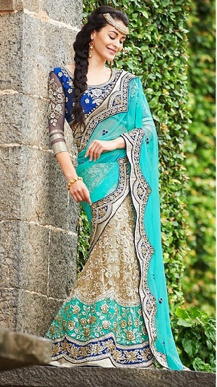 35 Beautiful Collection Lehenga Saree Designs for High End Occasions