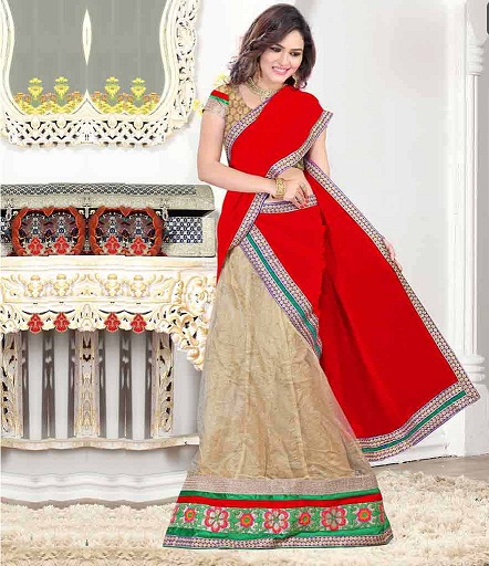 35 Beautiful Collection Lehenga Saree Designs for High End Occasions