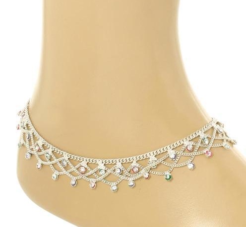 9 Stunning Designs of Diamond Anklets For Women