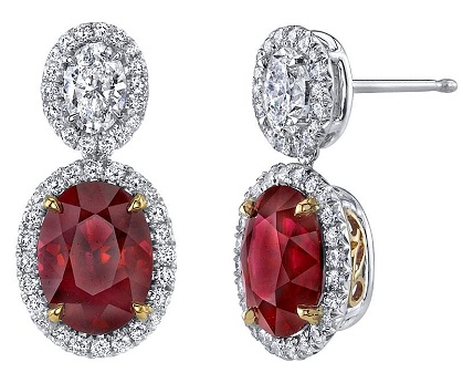 9 Beautiful Ruby Earrings Designs for Trendy Look