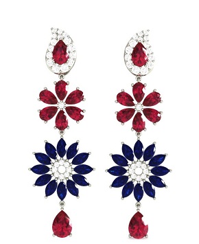9 Beautiful Ruby Earrings Designs for Trendy Look