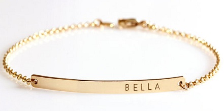 10 Stunning Designs of Name Bracelets for Men and Women