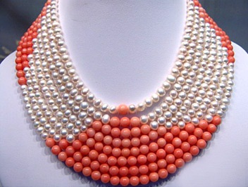 9 Beautiful Collection of Coral Necklace Designs for Ladies