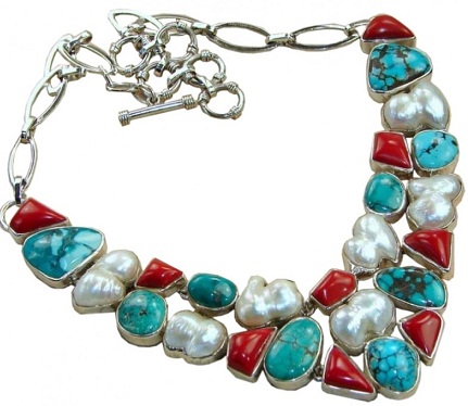 9 Beautiful Collection of Coral Necklace Designs for Ladies