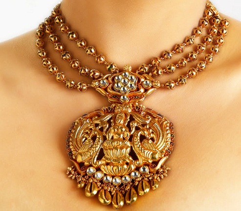 Temple Jewellery Necklace Sets: 9 Stunning and Trendy Designs