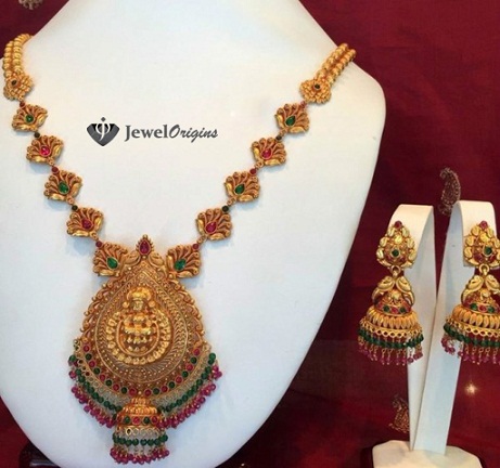 Temple Jewellery Necklace Sets: 9 Stunning and Trendy Designs