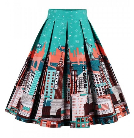 20 Trendy Printed Skirts for Women - Beautiful Designs