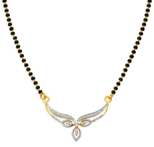 20 Stunning Diamond Mangalsutra Designs for Trendy Look
