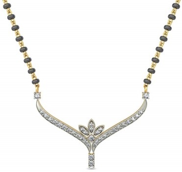20 Stunning Diamond Mangalsutra Designs for Trendy Look