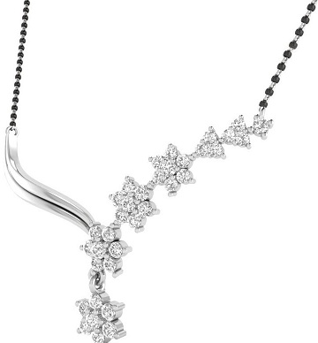 20 Stunning Diamond Mangalsutra Designs for Trendy Look
