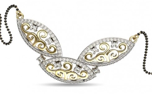 20 Stunning Diamond Mangalsutra Designs for Trendy Look