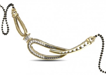 20 Stunning Diamond Mangalsutra Designs for Trendy Look