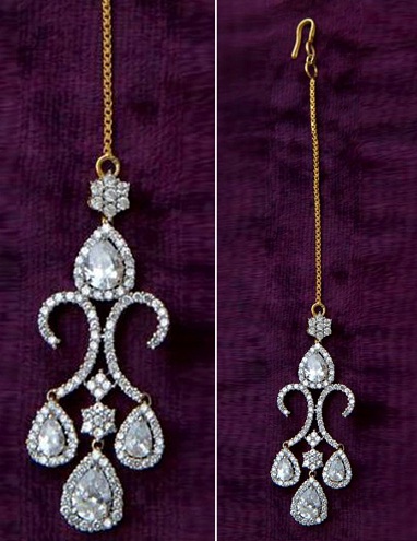 Diamond Maang Tikka Designs - 9 Beautiful and Latest Collection