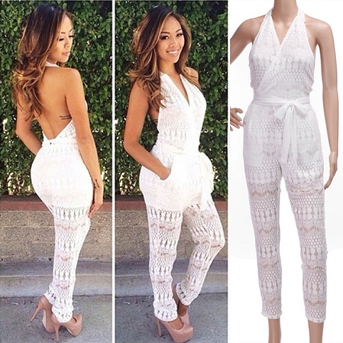 9 Trendy Models of White Jumpsuits for Women with Elegant Looks