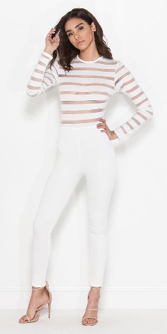 9 Trendy Models of White Jumpsuits for Women with Elegant Looks