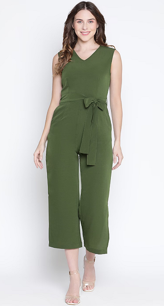9 Trending Designs of Green Jumpsuits for Fashionable Look