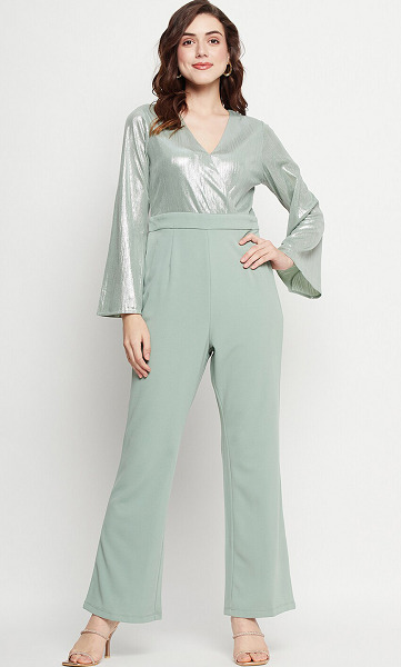9 Trending Designs of Green Jumpsuits for Fashionable Look