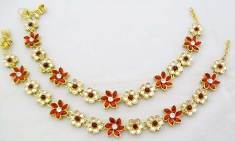 Designer Anklets For Women - 9 Modern and Beautiful Models