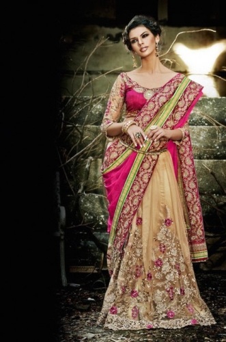 11 Beautiful Jacquard Saree Designs With Pictures