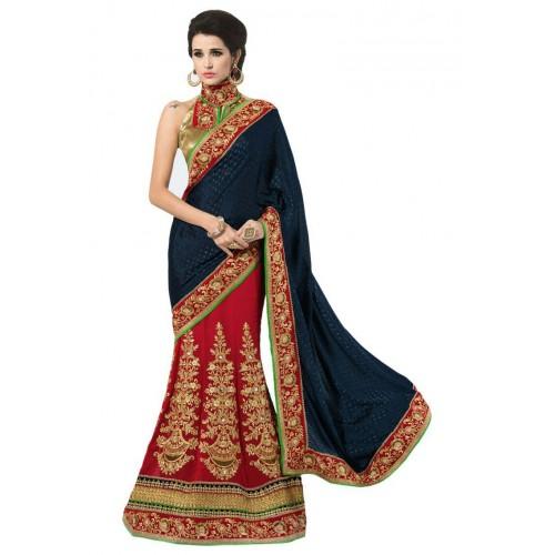 11 Beautiful Jacquard Saree Designs With Pictures