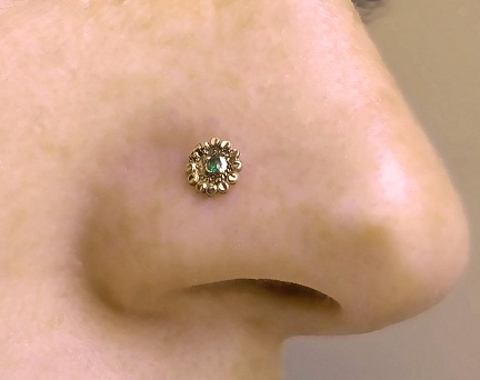 9 New Designs of Pressing Nose Pins for Womens | I Fashion Styles