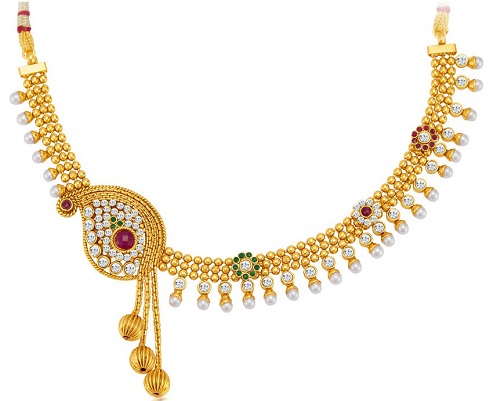 Gold Plated Necklace Designs: 15 Trendy and Stunning Collection