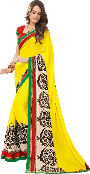 10 Stunning Designs of Vipul Sarees for Bright Look