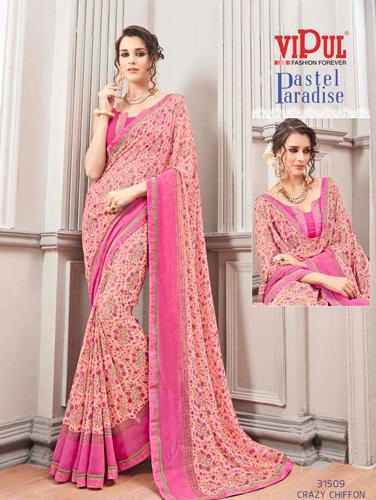 10 Stunning Designs of Vipul Sarees for Bright Look