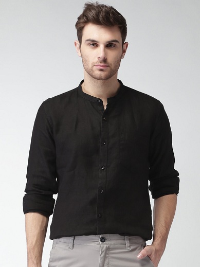 20 Stylish Models of Black Shirts For Men - Latest Collection