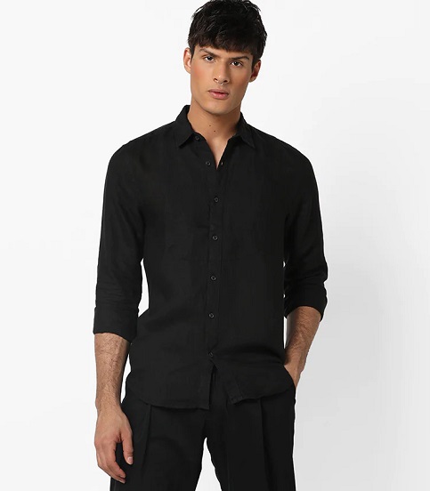 20 Stylish Models of Black Shirts For Men - Latest Collection