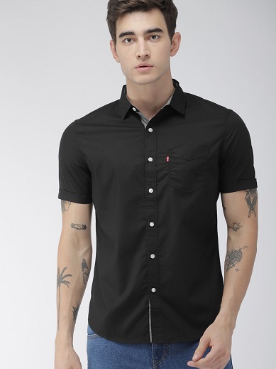 20 Stylish Models of Black Shirts For Men - Latest Collection