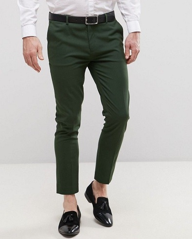 10 Different Shades of Green Trousers for Men and Women