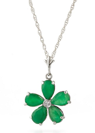 9 Stylish Designs of Emerald Pendants with Images