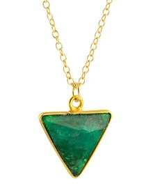 9 Stylish Designs of Emerald Pendants with Images