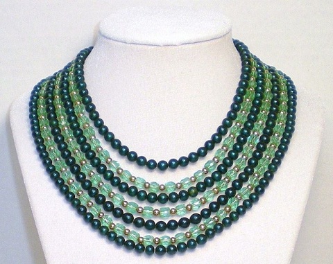 9 Latest &amp; Beautiful Crystal Necklace Designs | I Fashion Styles