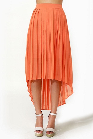 9 Fashionable Collection of Orange Skirts for Girls in Trend