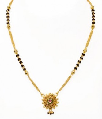 9 Beautiful Antique Mangalsutra Designs for Women in Trend