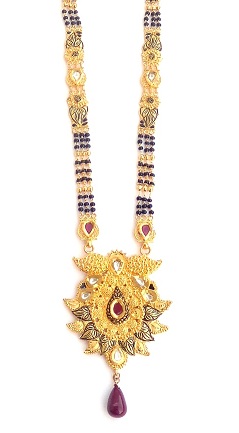 9 Beautiful Antique Mangalsutra Designs for Women in Trend