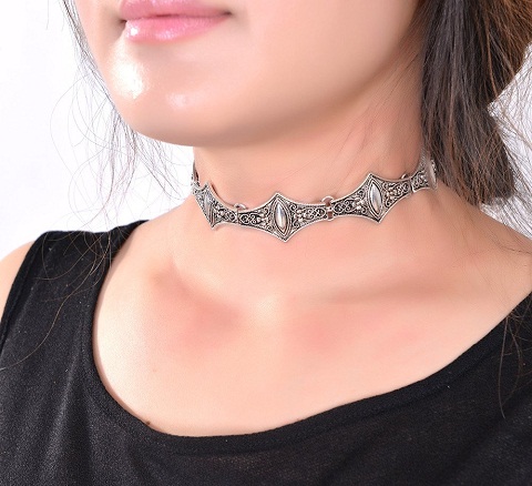 9 Latest Designs of Silver Chokers for Fashionable Look