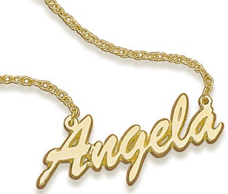 9 Different Types of Name Necklaces for Women and Men