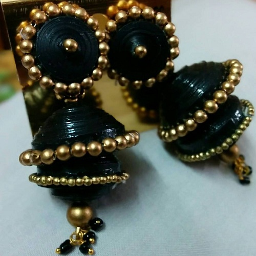15 Best Quilling Earrings Jhumkas New Designs | I Fashion Styles