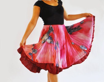Chiffon Skirts Collection - Try 15 These Latest Designs for Stylish Look