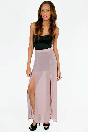 Chiffon Skirts Collection - Try 15 These Latest Designs for Stylish Look