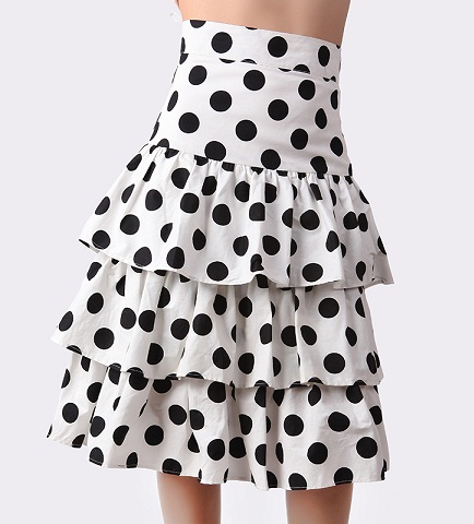 9 Fashionable Polka Dot Skirts for Women - New Designs