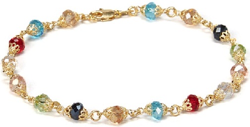 9 Beautiful Designs of Crystal Anklets for Stylish look