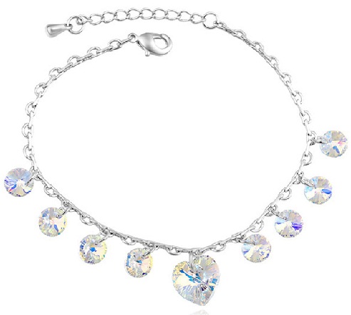 9 Beautiful Designs of Crystal Anklets for Stylish look