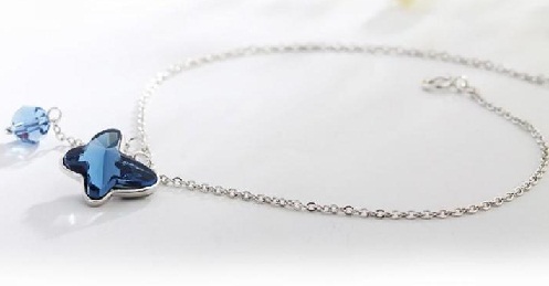 9 Beautiful Designs of Crystal Anklets for Stylish look
