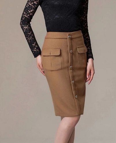 15 Trendy Wool Skirts Collection - Try These Designs In Winter